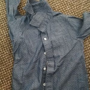 Blue jean button up!